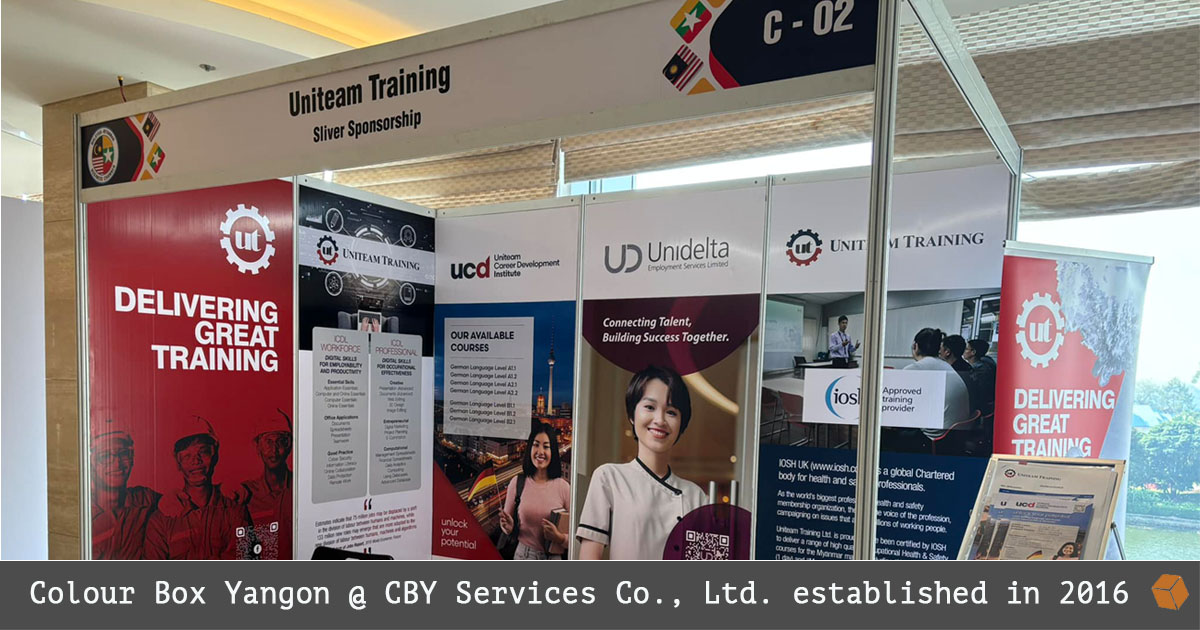 printing colour box cby services logo vinyl